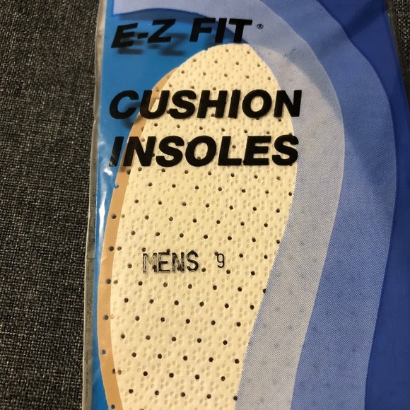 NEW Apex e-z fit cushion Mens insoles Sz 9 UNOPENED NWT - Picture 4 of 6
